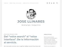 Tablet Screenshot of josellinares.com